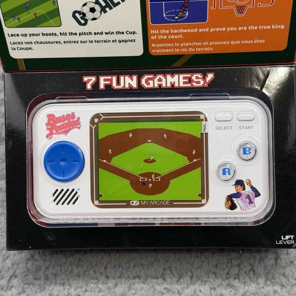 NISP My Arcade Bases Loaded Pocket Player DGUNL-3278 Portable Gaming System